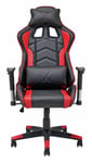 New - X-Rocker Height Adjustable Alpha Office Gaming Chair - Black