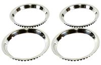 OER TR3016 "16"" STAINLESS ROUND LIP TRIM RING SET 1-1/2"" DEEP (REPO RALLY WHEEL ONLY)"