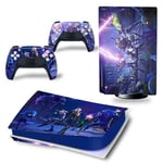 Autocollant Stickers de Protection pour Console Sony PS5 Edition Standard - - Fortnite (TN-PS5Disk-4311)