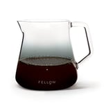 Fellow Mighty Petite carafe de service en verre pour café et thé, gris fumé 5 mm, capacité 500 ml, bec anti-goutte, poignée robuste