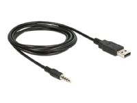 Delock Converter USB 2.0 > Serial-TTL 2.5 mm 3 pin stereo jack 1.8 m (3.3 V) - Seriell adapter - USB - seriell