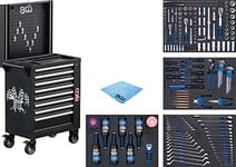 BGS 4106 | Servante d'atelier | 8 tiroirs | avec 263 outils