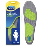Scholl Women's Gel Activ Sport Insoles UK Size 3.5-7.5 Trimmable