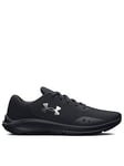 UNDER ARMOUR Running Charged Pursuit 3 Trainers - Black, Black, Size 3, Women