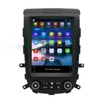 Vertikal HD-pekskärm Android Auto Car Dvd Player Video Stereo Bilspelare med GPS-navigering Santa Fe 06-12