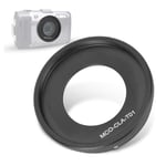 Vbestlife Camera Filter Adapter Ring, MCO-CLA-T01 Aluminium Alloy Lens Adapter Ring to 40.5mm Filter for Olympus Tough TG-1, TG-2, TG-3, TG-4, TG-5,TG-6