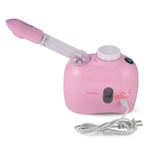 Skin Detoxing Facial Steamer Mini Table Home Steam Face Clea Pink