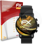 atFoliX 3x Screen Protection Film for Skagen Falster Gen 6 matt&shockproof