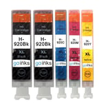 5 Printer Ink Cartridges (Set+Bk) for HP Officejet 6000 6500 6500A 7000 7500A