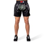 Gorilla Wear Murdo Muay Thai / Kickboxing Shorts Army Green Camo S
