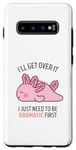Coque pour Galaxy S10+ Bull I'll Get Over It I Just Need To Be Dramatic First