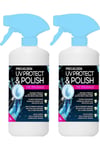 Hot Tub & Marine UV Protectant Spray Dust & Dirt Repellent 2 x 1L