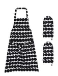 Räsymatto Kitchen Textile Set Patterned Marimekko Home