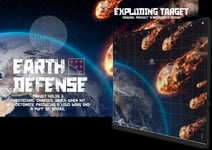 Flash & Bang Airgun Target – Earth Defense Qty 5 Shot Free P&P L868