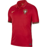 Nike FPF M NK BRT STAD JSY SS HM T-Shirt Homme, Gym Red/Metallic Gold, FR : S (Taille Fabricant : S)
