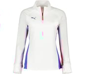 individualBLAZE Training 1/4 Zip W träningströja Dam PUMA White-Fire Orchid M