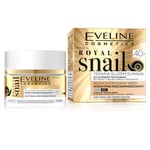 Eveline Cosmetics Royal Snail 40+ koncentrerad intensivt anti-rynkkräm för dag och natt 50ml (P1)