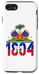 Coque pour iPhone SE (2020) / 7 / 8 Haïti Heritage Since 1804 Drapeau haïtien Jour Vintage