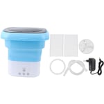 Eosnow - Machine à laver portable,Mini laveuse pliable mini seau portable avec adaptateur de tuyau de vidange pour vêtements de bébé sous-vêtements