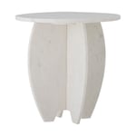 Bloomingville Sendai piedestal o30,5x31 cm White marble