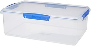 UK Sistema 1870 KLIP IT Food Storage Container Blue Clips 7 Litre High Quality
