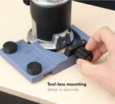 Palm Router to Makita Track Rail Guide Adaptor Adapter