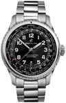 Breitling AB3521U41B1A1 Navitimer Gmt Musta/Teräs Ø43 mm