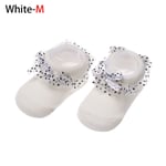 Lace Baby Socks Tutu Newborn Hosiery White M(6-12months)