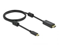 DELOCK – Active USB Type-C™ to HDMI Cable (DP Alt Mode) 4K 60 Hz 1 m (85969)