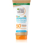 Garnier Ambre Solaire Sensitive Advanced protective sunscreen lotion for children SPF 50+ 175 ml
