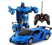 Leantoys Auto Robot 2W1 R/C Pilot Światło Dźwięk Drift Niebieski