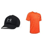 Under ArmourUnder Armour Men's Iso-chill ArmourVent Fitted Baseball Cap Hat, Black Pitch Gray (001), L UK & Men Tech 2. Shortsleeve, Light and Breathable Sports T-Shirt, Black, XLUnder Armour
