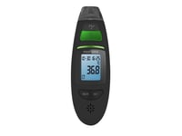 Medisana TM 750, Beröringsfri termometer, Svart, Öra, Panna, Knappar, °C, Kroppstemperatur, Yttemperatur