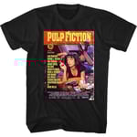 Vintage Filmposter Pulp Fiction T-shirt L