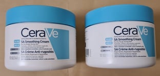 2 X CeraVe SA Smoothing Cream with Salicylic Acid 340g