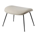 GUBI Beetle Ottoman fotpall helklädd conic base Plain 0025-black