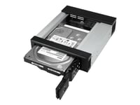 StarTech.com Rack disque dur 5.25 vers 3.5 - Aluminium - Backplane HDD SSD - Sans tiroir - Échange à chaud - Baie disque dur 5,25" - Adaptateur pour baie de stockage - 5,25" à 3,5" - pour P/N:...