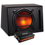 GAS Audio Power ALPHA 112 1x12" baslåda & PRO POWER 80.2, baspaket