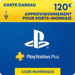 E-carte Cadeau Playstation Plus 120  Sony