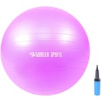 Gorilla Sports Pilatesboll Yogaboll Fitnessboll