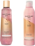 Sanctuary Spa Lily and Rose Shower Gel, Body Wash, 250 ml and Lily & Rose Shower