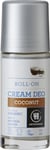 Urtekram Coconut Cream Deodorant Roll On 50ml Organic