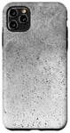 Coque pour iPhone 11 Pro Max Fond d'éclaboussures de peinture noire vintage