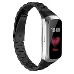 Samsung Galaxy Fit stainless steel watch band - Black