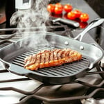 Stellar 28cm Cast SX45 Griddle/Grill Pan - Non-Stick Induction/Oven/Dishwasher