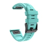 Eariy Silicone Quick Release Bracelet Compatible with Garmin Fenix 6 / Fenix 6Pro Multiple Colors, Mint Green