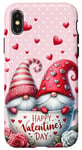 iPhone X/XS Valentines Day Gnomes Cute Hearts Love Gnome For Her Him Case