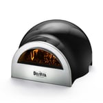 DeliVita Oven “Very Black” - Vedeldad pizzaugn