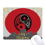 Ghost China Taichi Eight Diagram Christmas Night Rubber Mouse Pad Mat