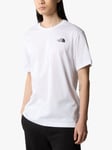 The North Face Redbox Logo Short Sleeve T-Shirt, White